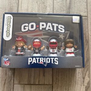 New England Patriots nfl Collector Set little people
